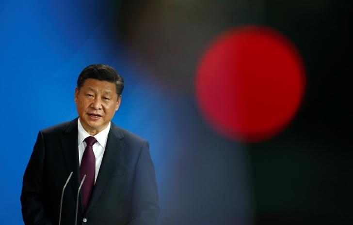 chinese president xi jinping attends a news conference at the chancellery in berlin germany july 5 2017 photo reuters