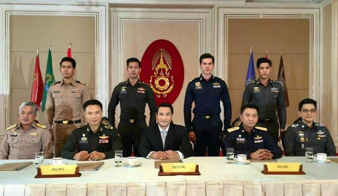 thai soap actors enlisted to heighten military pride