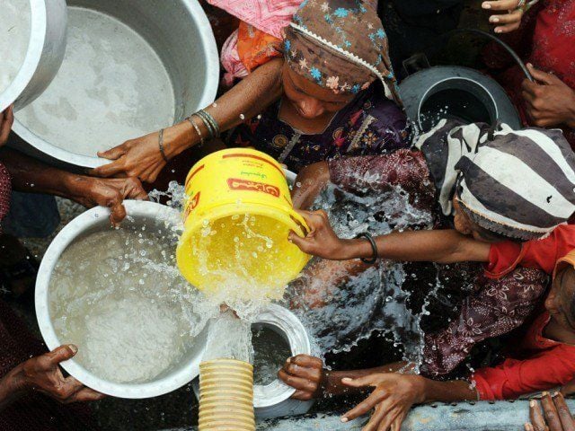 special teams of the agency were formed to check for illegal water connections in east and west zones photo afp