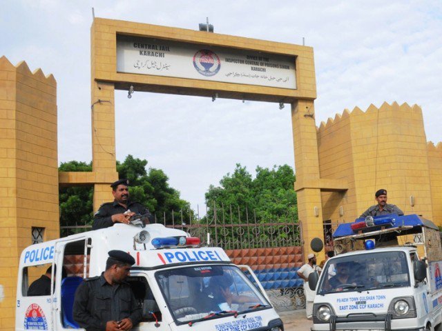 main gate of karachi central jail photo muhammad saqib express