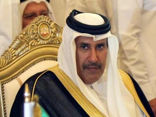 qatari prince hamad bin jasim bin jaber al thani photo afp