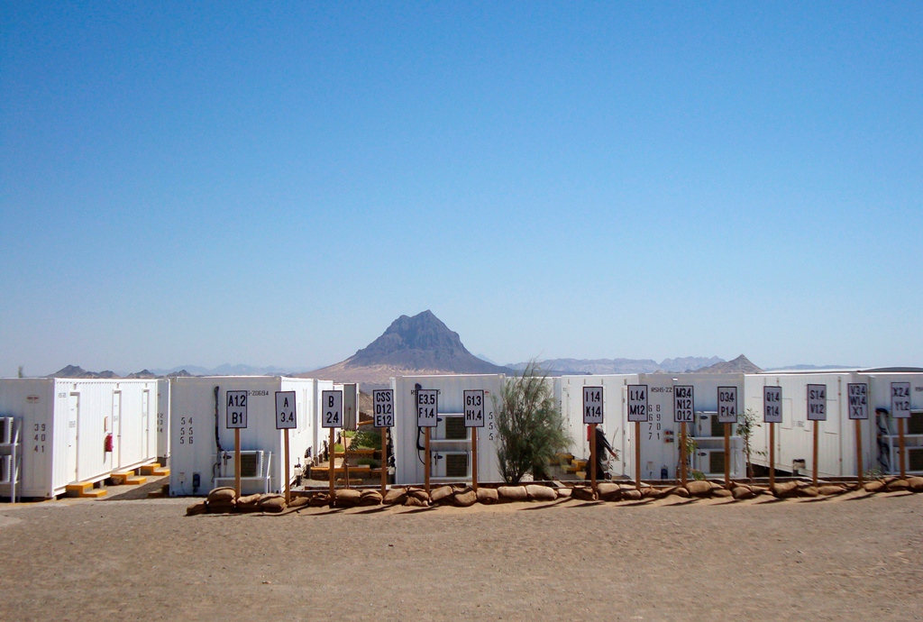 empty trailers for housing workers at the site of the gold and copper mine exploration project of tethyan copper company tcc are seen in this undated photo in reko diq in balochistan pakistan photo reuters