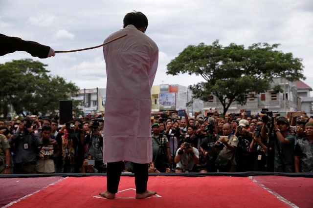 malaysian state introduces public caning for sharia crimes