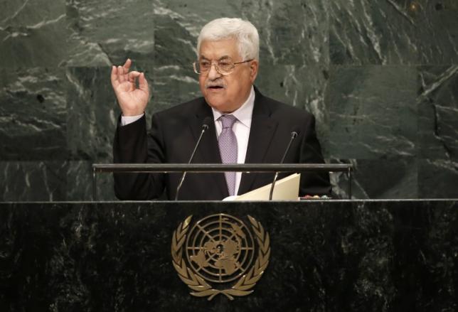 president mahmoud abbas of palestine addresses the 71st united nations general assembly in manhattan new york us photo reuters
