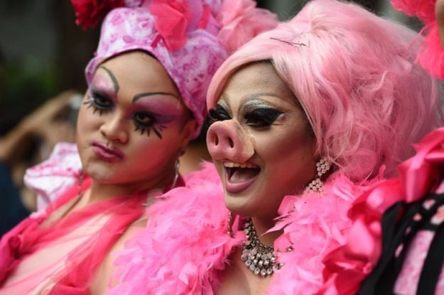 thousands gathered at a park for the annual pink dot gay pride event on saturday july 1 2017 in singapore photo reuters