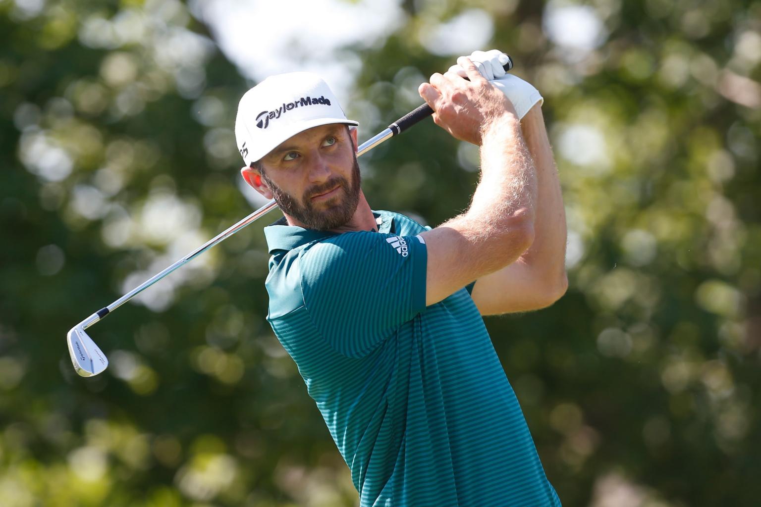 high hopes world number one dustin johnson thinks he can lift the coveted claret jug when he competes at this year s british open with the field filled with potential winners photo afp