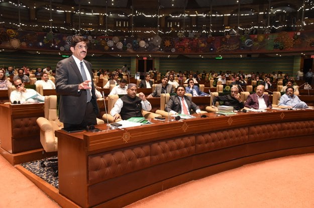 the sindh assembly passed a law to repeal the national accountability ordinance 1999 photo courtesy cm house