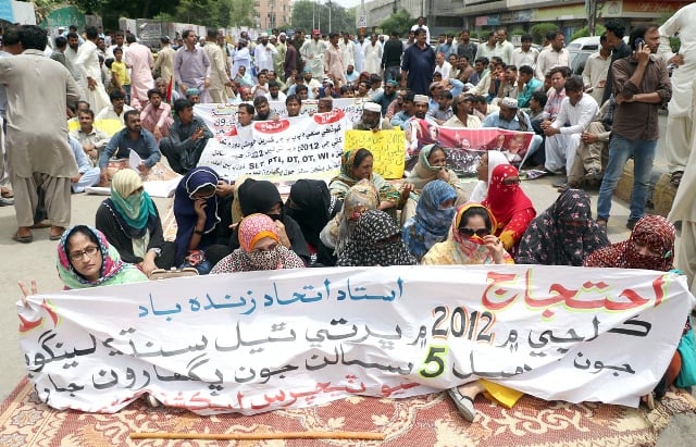 the teachers ended their protest in front of the assembly on june 5 after the school education secretary vowed to resolve their issues within a week photo online