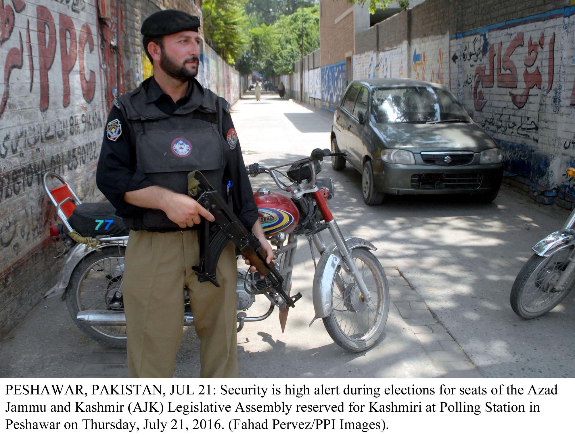 a khyber pakhtunkhwa police official photo ppi