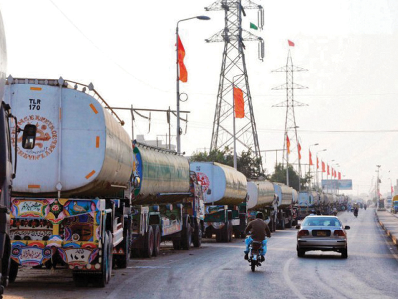 the talks came following protest from transporters against the government s decision to increase income tax on goods transport vehicles from rs1 to rs5 per laden weight and on passenger vehicles from rs100 to rs500 per seat photo file