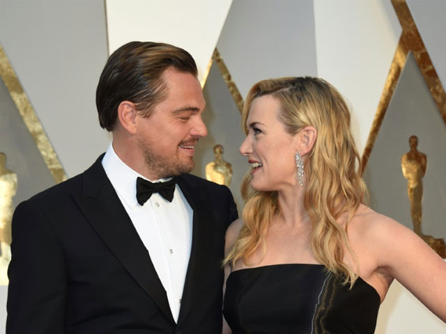 actors leonardo dicaprio and kate winslet are auctioning off a private dinner in their exclusive company for charity photo afp