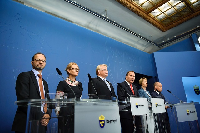 sweden pm reshuffles cabinet over data scandal