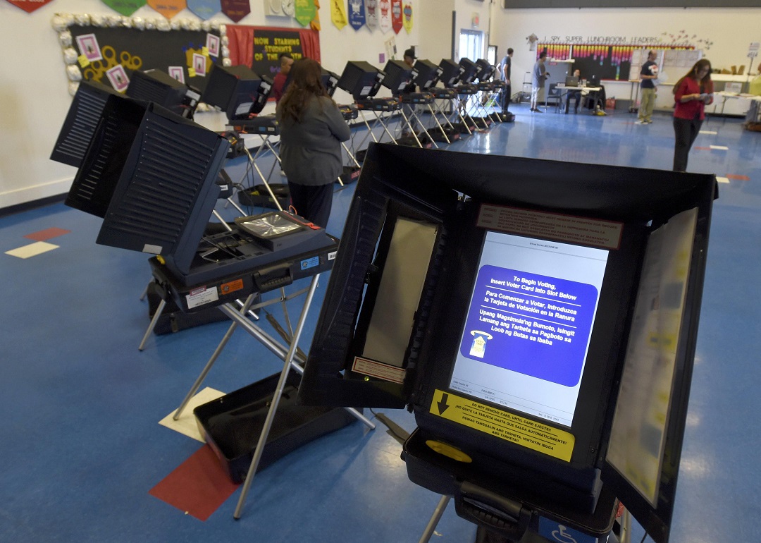 effort to raise awareness about threat of election results being altered through hacking photo reuters