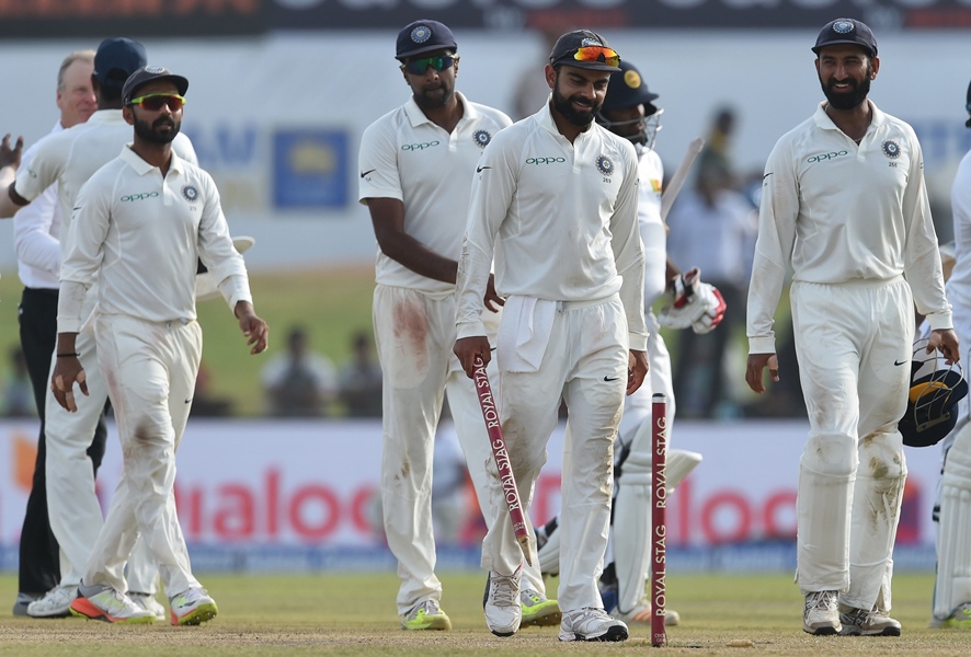 clinical performance kohli s india ended the first test against sri lanka on the fourth day even after scoring 600 in their first innings photo afp