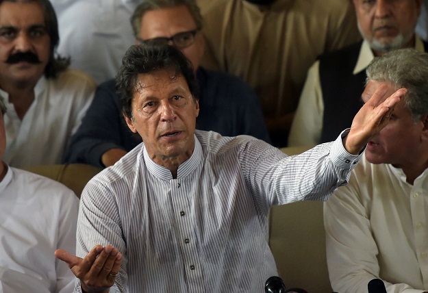 pti chief imran khan photo afp