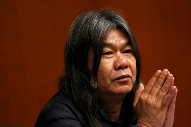 pro democracy lawmaker leung kwok hung known as quot long hair 039 attends a news conference in hong kong china february 8 2017 photo reuters