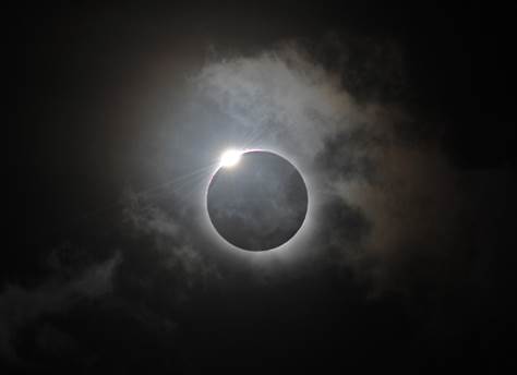 Solar eclipse. PHOTO: AFP