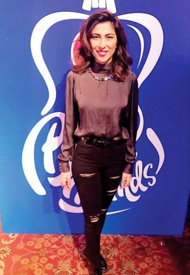 Meesha Shafi: #BATTLEOFTHEBANDS, Pepsi hosts a press conference for the return of Battle of the Bands in Karachi.