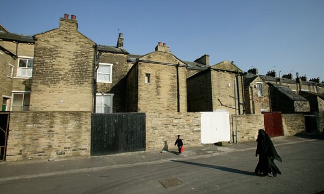 Police carried out extra patrols in the Manningham area of Bradford following the anonymous letter PHOTO: THE GUARDIAN