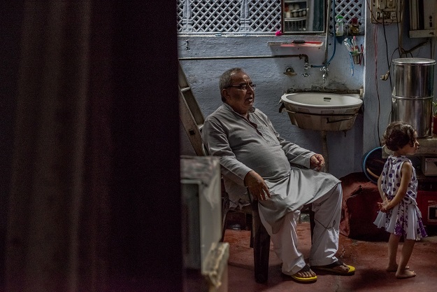 Saleem Hasan Siddiqui, 76, vividly remembers the bloodied streets of old Delhi where the stench of chopped bodies wafted through the streets and frenzied mobs dumped corpses. PHOTO: AFP
