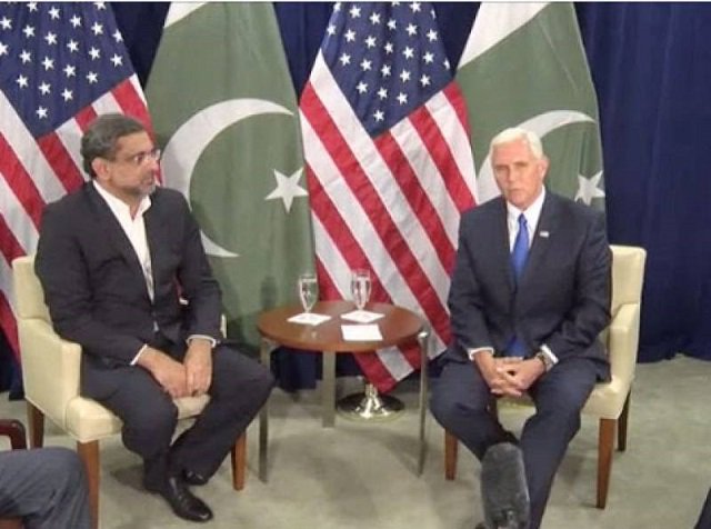 president trump changes tack in meeting with abbasi