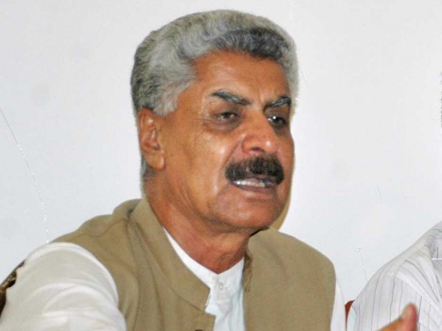 SAFRON Minister Abdul Qadir Baloch. PHOTO: EXPRESS