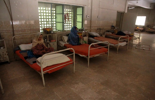 There are separate wards for male and female patients. PHOTO: ATHAR KHAN/EXPRESS