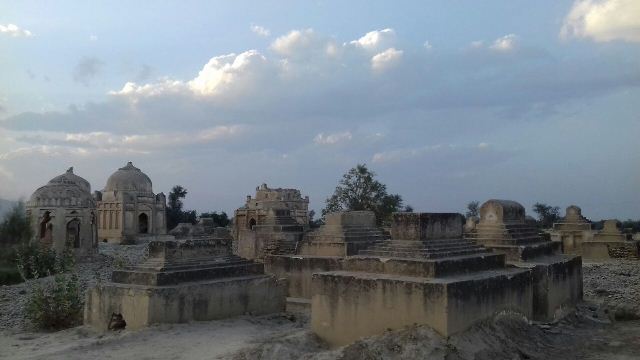 The tombs of Sindh's former rulers, the Talpurs and Kalhoras, are in shambles. PHOTO: EXPRESS