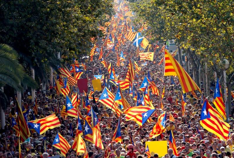 Catalan leader says region has 'won the right' to secede from Spain ...