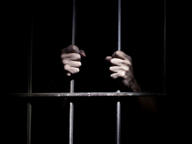 Image result for police behind bars