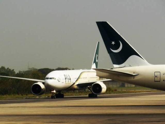 PIA planes. PHOTO: EXPRESS