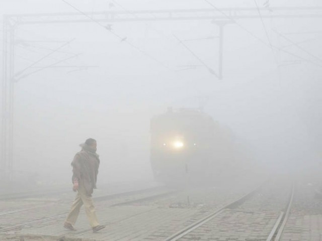 Smog in Pakistan. PHOTO: AFP