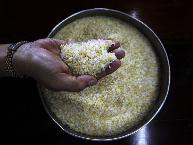 Rice. 
PHOTO: REUTERS