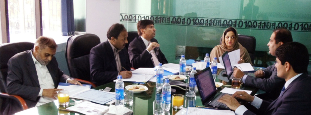 minister of state for it anusha rahman c chairs a meeting of the pakistan software export board photo pid
