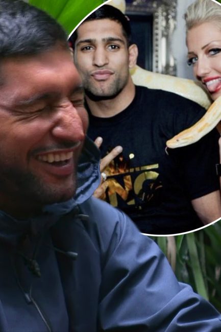im-a-celebrity-fans-blast-amir-khan-over-phobia-as-photo-emerges-of-boxer-posing-with-snake-after-he-quits-first-bushtucker-trial-of-the-series