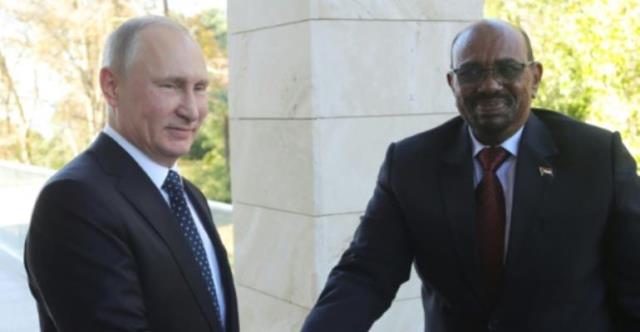 the deal comes after bashir met putin in the black sea coast city of sochi on november 23 photo afp
