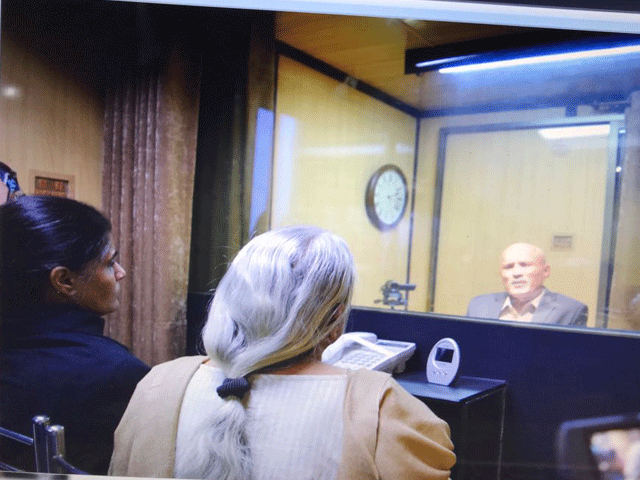 Kulbhushan Jadhav's mother, wife meet him at Foreign Office amid tight security