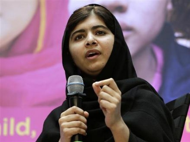 Malala Yousafzai, 16-year-old Pakistani campaigner for the education of women, PHOTO:REUTERS