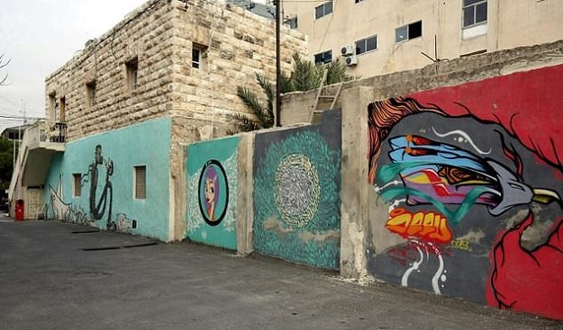 The graffiti artists have constantly had to challenge convention to carve out a niche for their works. PHOTO: AFP