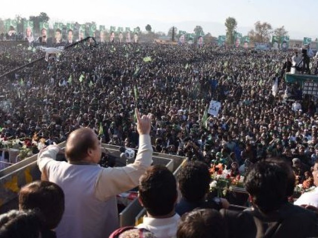 Former prime minister Nawaz Sharif. PHOTO: EXPRESS