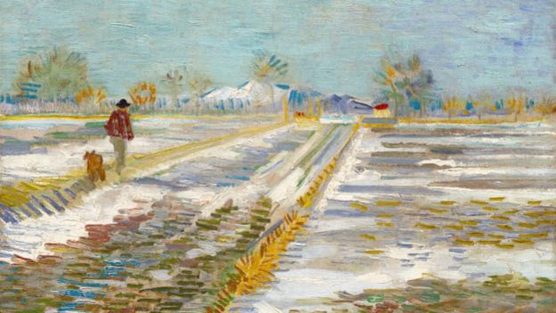 The museum said it could not loan out Van Gogh's Landscape With Snow. PHOTO: GUGGENHEIM