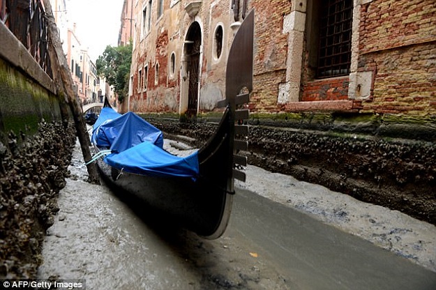Venice canal PHOTO: AFP