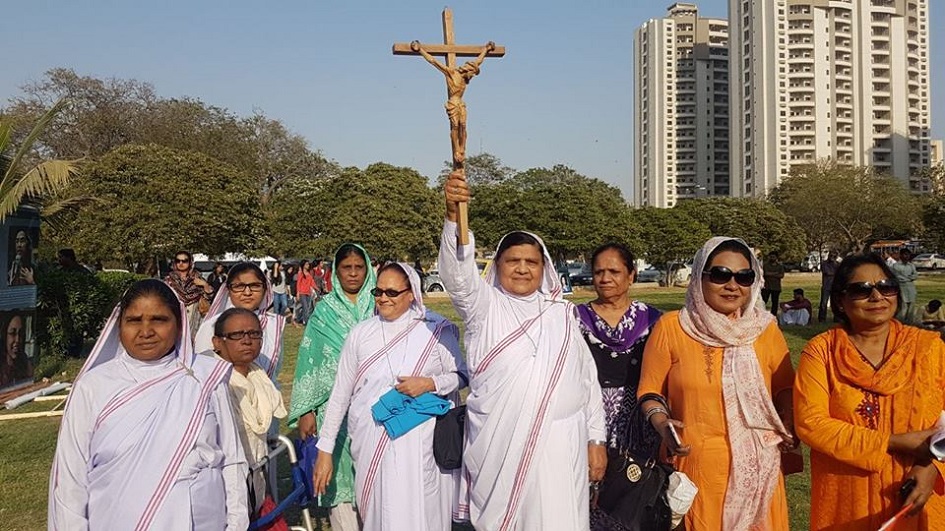 Christian women call for inclusion and religious tolerance - Photo Courtesy Aurat March 