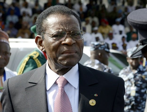 Equatorial Guinea's Teodoro Obiang Nguema. PHOTO: AFP
