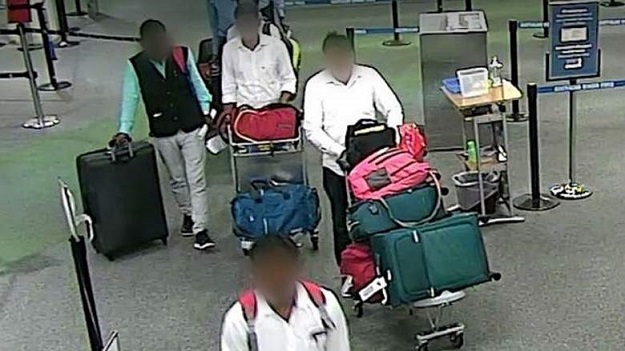 All nine people were found to be carrying 'false or forged' documents. PHOTO: Brisbane Times