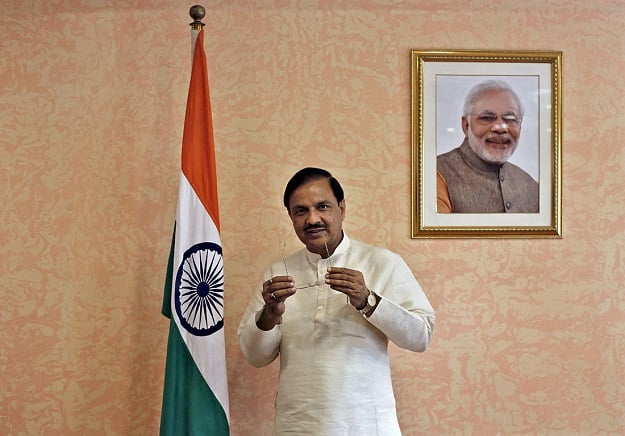 India's Culture Minister Mahesh Sharma, above, said he expects the history committee’s conclusions to find their way into school textbooks and academic research. PHOTO: REUTERS
