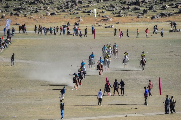 Participants playing Polo. PHOTO: EXPRESS