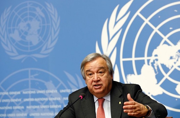 UN Secretary-General AntÃ³nio Guterres. PHOTO: REUTERS
