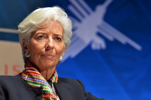 IMF chief Christine Lagarde. PHOTO: AFP