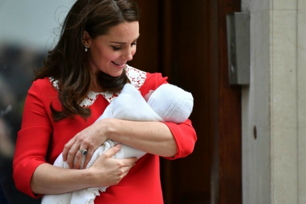 Kate, 36, the wife of Britain's Prince William, was admitted early Monday to the same London hospital where she had given birth to the couple's other two children. PHOTO: AFP